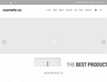 Tablet Screenshot of cosmetic-co.com